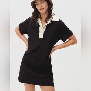 Everlane - The Retro Jersey Polo Dress, Size XS